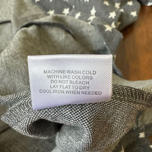 MODCLOTH 3/4 Sleeve Star Print Sheath Mini Dress in Grey - Picture 8 of 10